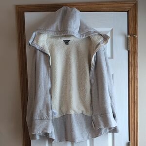 Eddie Bauer Sherpa Lined Zip Hoodie Size XL